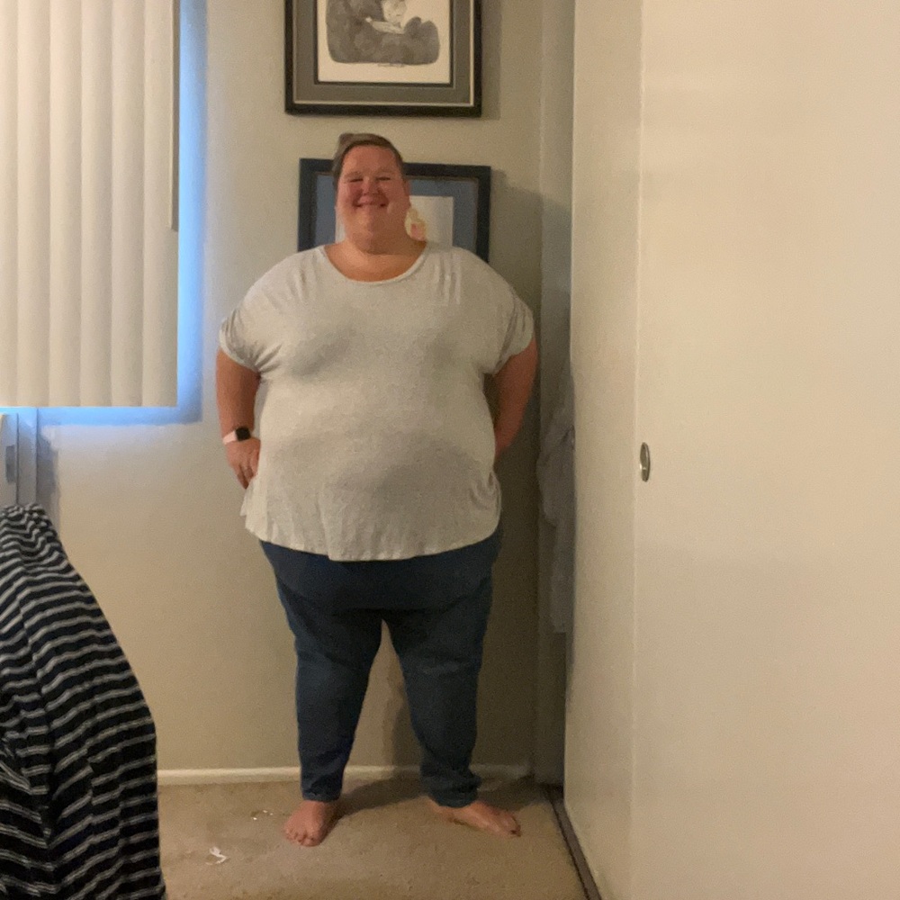 Lane Bryant Swing shirt with sleeve detail
